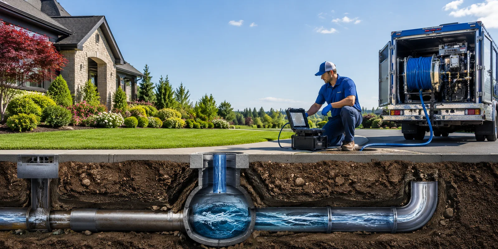 Drainage restoration information for Burr Oak, KS
